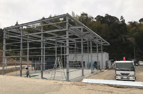 小規模鉄骨などの制作